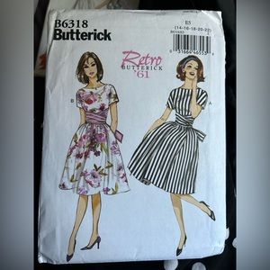 Butterick Retro 1960’s Dress Pattern